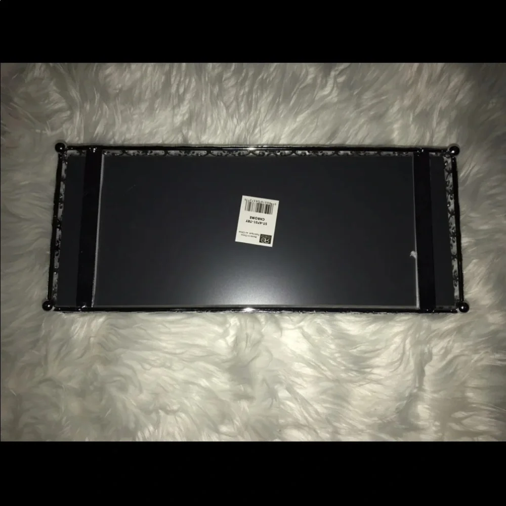 Silver Vanity Tray | Silver Mirror Tray
